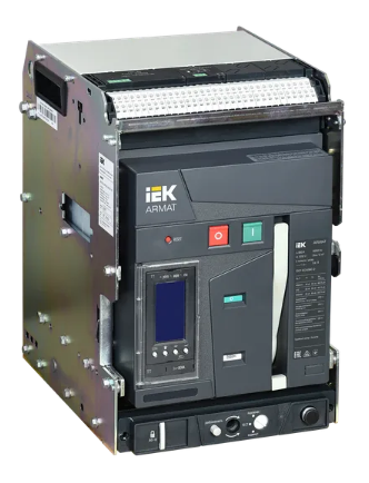 Фотография товара 'IEK ARMAT Воздушный автоматический выключатель выдвижного исполнения 3P типоразмер B 85кА 800А AR-ACB-3VB-085-0800A-TTCF'