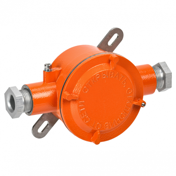 Фотография товара 'IEK VRK11-34-2-24-D Коробка взрывозащищенная ВРК-21-24-1-d с 2 вводами'