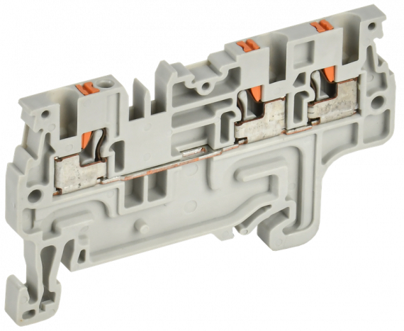 Фотография товара 'IEK YCT22-00-3-K03-001 Колодка клеммная CP-MC 3 вывода 1,5мм2'