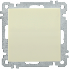 Фотография товара 'IEK Выключатель 1-клавишный ВС10-1-0-Б 10А BOLERO, EVB10-K33-10'