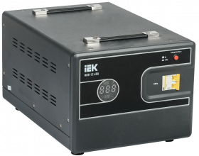 Фотография товара 'IEK Стабилизатор напряжения переносной HUB 12кВА, IVS21-1-012-13'