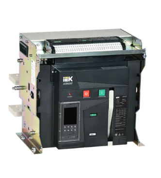 Фотография товара 'IEK ARMAT Воздушный автоматический выключатель стационарного исполнения 3P F 85кА AR-ACB-3FF-085-4000A-TDCF'