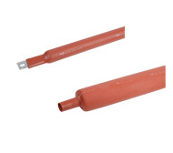 Фотография товара 'IEK Термоусаживаемая трубка ТТШс 19/6 10 кВ 2,5:1 красная (15м)'