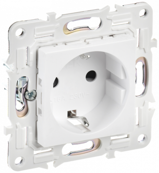 Фотография товара 'IEK SK-R14-16-K01 SKANDY Роз. с з/к/ш 16А SK-R04W'