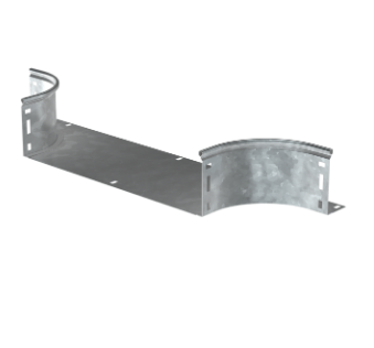 Фотография товара 'IEK Отвод Т-образный плавный (тип Г01) ESCA 100х600мм HDZ COT01-0-100-600-HDZ'