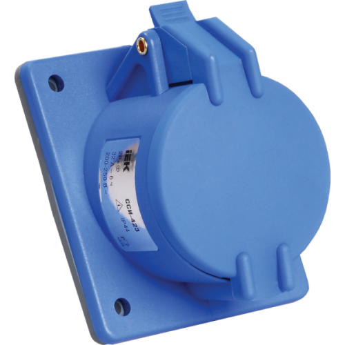 Фотография товара 'IEK Розетка встраиваемая ССИ-423 32А-6ч/200-250В 2Р+PЕ IP44 MAGNUM PSN41-032-3'