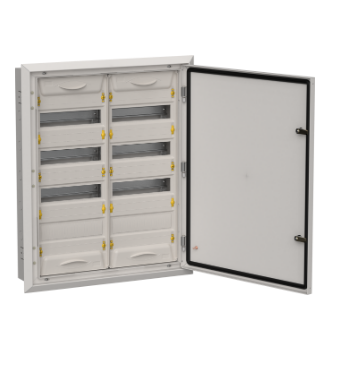 Фотография товара 'IEK TITAN 5 Корпус металлический ЩРв-96 (2х48) 755х625х130мм IP31 серый (одна дверь) TI5-50-V-2X048-31-7035'