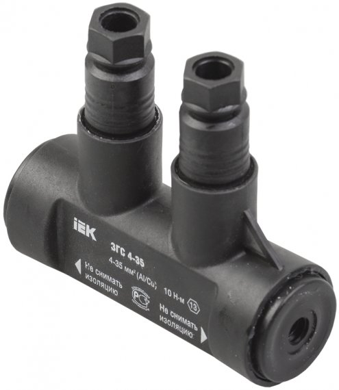 Фотография товара 'IEK Зажим герметичный соединительный ЗГС 4-35 (BPC P35) UZG-S4-S35'
