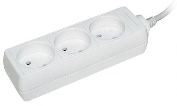 Фотография товара 'IEK Удлинитель У03К-выключатель 3 места WYP10-16-03-05-ZK-N'