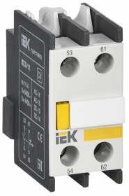 Фотография товара 'IEK Приставка ПКИ-20 дополнительные контакты 2з, KPK10-20'