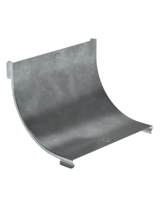 Фотография товара 'IEK Крышка поворота плавного 90град вертикального внутреннего (тип В10) ESCA 100мм HDZ CPV51D-0-90-100-08-HDZ'