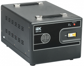 Фотография товара 'IEK Стабилизатор напряжения переносной HUB 8кВА IVS21-1-008-13'