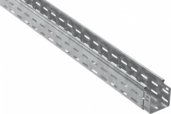 Фотография товара 'IEK Лоток перфорированный 80х80х3000-1,2 HDZ, CLP10-080-080-120-3-M-HDZ'