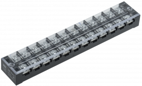 Фотография товара 'IEK Блок зажимов БЗН ТВ-4512 4,5 мм2 45A 12 пар, YZN41-12-004-K02'