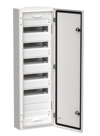 Фотография товара 'IEK TITAN 5 Корпус металлический ЩРн-72 (1х72) 960х310х140мм IP54 белый (одна дверь) TI5-50-N-072-54'