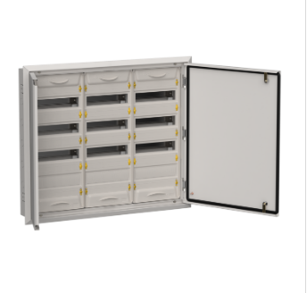 Фотография товара 'IEK TITAN 5 Корпус металлический ЩРв-144 (3х48) 755х885х130мм IP31 серый (две двери) TI5-50-V-3X048-31-7035'