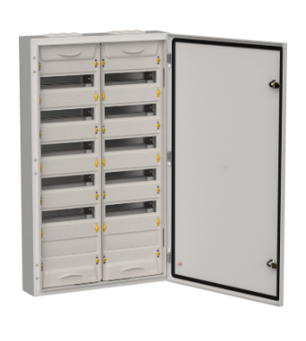 Фотография товара 'IEK TITAN 5 Корпус металлический ЩРн-144 (2х72) 960х570х140мм IP54 серый (одна дверь) TI5-50-N-2X072-54-7035'