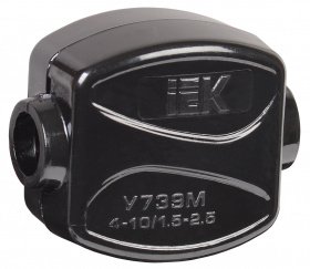 Фотография товара 'IEK Зажим ответвительный У-739М (4-10/1,5-2,5 мм?) IP20, UKZ-ZO-739M'