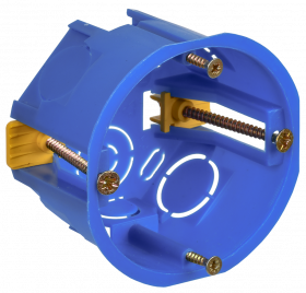 Фотография товара 'IEK Коробка установочная С3 D=68х45мм для полых стен (с саморезами и пластиковыми лапками), UKG10-068-045-000-P-UO'