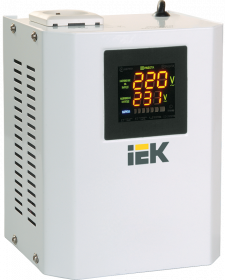 Фотография товара 'IEK Стабилизатор напряжения серии Boiler 0,5 кВА, IVS24-1-00500'