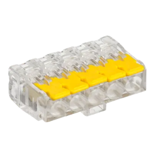 Фотография товара 'IEK Строительно-монтажная клемма СМК 228-415 (4шт/упак) UKZ60-415-004'