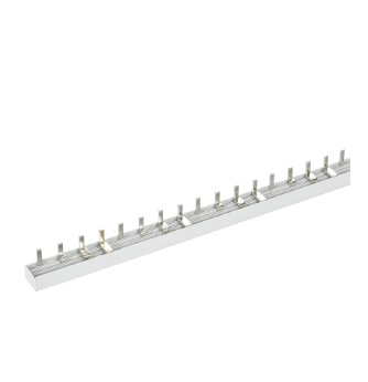 Фотография товара 'IEK Шина соединительная типа PIN (штырь) 4P 63А луженая (1м) YNS21-4-063-N'