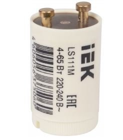 Фотография товара 'IEK Стартёр LS111M 4-65Вт.. 220-240В, LLD111-LS-65'