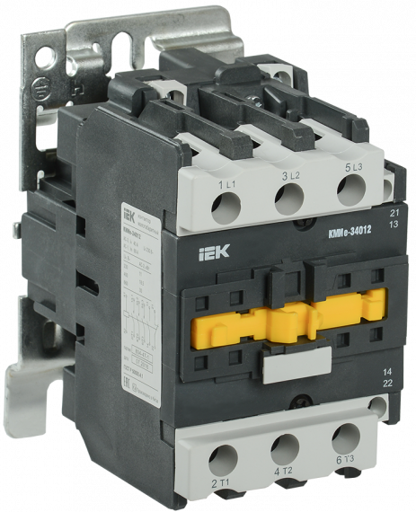 Фотография товара 'IEK Контактор КМИе-35012 50А 110В/АС3 1НО;1НЗ, KKME31-050-110-11'