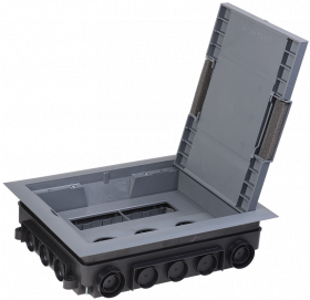 Фотография товара 'IEK Лючок ONFLOOR 16 модулей, KNL-80-16-7012'