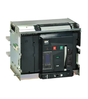 Фотография товара 'IEK ARMAT Воздушный автоматический выключатель выдвижного исполнения 4P типоразмер E 100кА AR-ACB-4VE-100-2000A-TYCF'