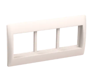 Фотография товара 'IEK Рамка и суппорт на 6 модулей 75мм "ПРАЙМЕР" белый, CKK-40D-RSU6-075-K01'