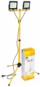 Фотография товара 'IEK Прожектор LED СДО 06-2x50Ш штатив 6500К IP65, LPDO606-2X050-65-K02'