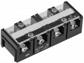Фотография товара 'IEK Блок зажимов БЗН ТС-604 16 мм2 60A 4 пары, YZN42-04-016-K02'