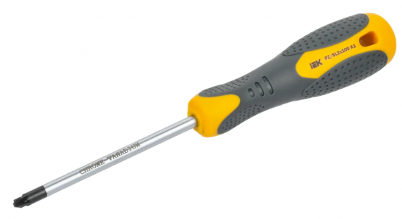 Фотография товара 'IEK ARMA2L 3 Отвертка PZ/SL2х100 K1 A2L3-SC10-K1-ZS-20-100'