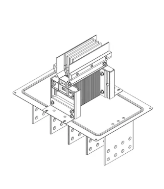 Фотография товара 'IEK LINEBAR Секция фланцевая прямая Тип2 4000А Al 3L+N+PER IP55 транспортировочная LB-4000A4-35-F-F2'
