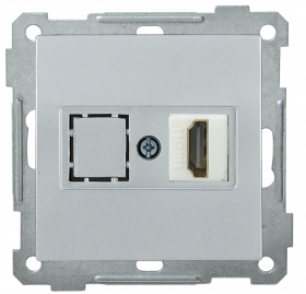 Фотография товара 'IEK Розетка HDMI BOLERO, EHB10-K23'