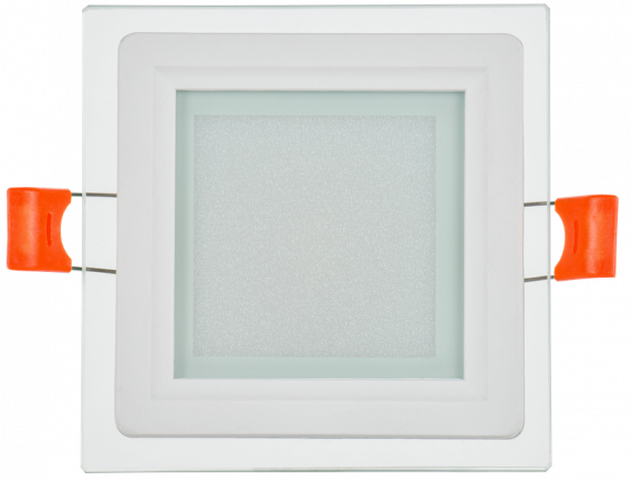 Фотография товара 'IEK LDVO0-1623-06-4000-K01 Светильник LED ДВО 1623 со стекл. квадр. 6Вт 4000К IP20'