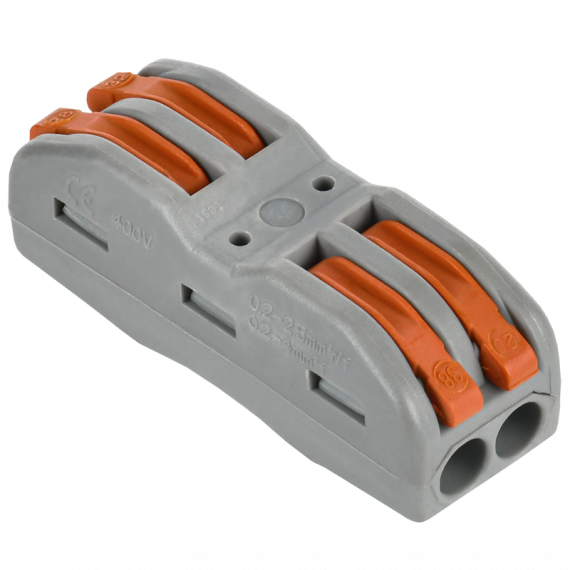 Фотография товара 'IEK UKZ20-4122-050 Строительно-монтажная клемма СМК 222-4122'