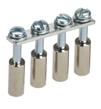 Фотография товара 'IEK Перемычка в сборе для колодки клеммной CTS 6мм2 4PIN YCT10-00-K03-006-A-4P'