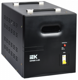 Фотография товара 'IEK Стабилизатор напряжения переносной EXPAND 8кВА, IVS21-1-008-11'