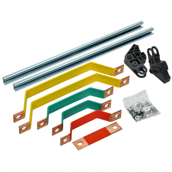 Фотография товара 'IEK KKT60D-500-MB Комплект для сбора реверсивной схемы КТИ (500А)'