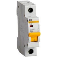 Фотография товара 'IEK Автомат выключатель ВА 47-100 1Р 16А 10 кА х-ка С MVA40-1-016-C'