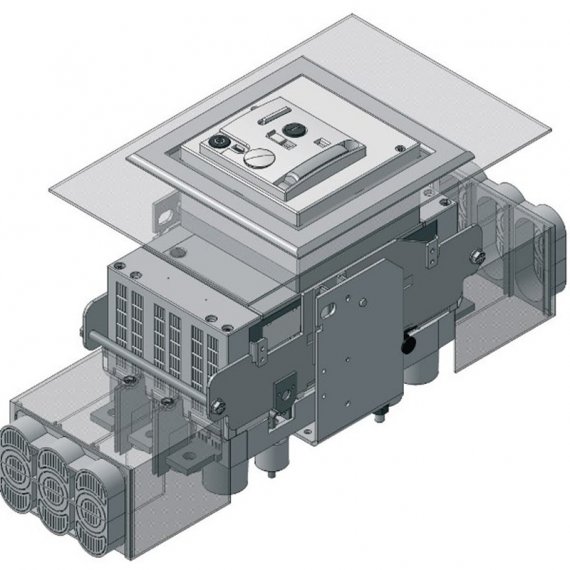 Фотография товара 'IEK 7007109 Уплотнитель двери IP40 Протон 25/40/63'