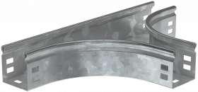 Фотография товара 'IEK Разветвитель Т-образный плавный (тип Г01) ESCA 50х50мм HDZ, CRT01-0-050-050-HDZ'