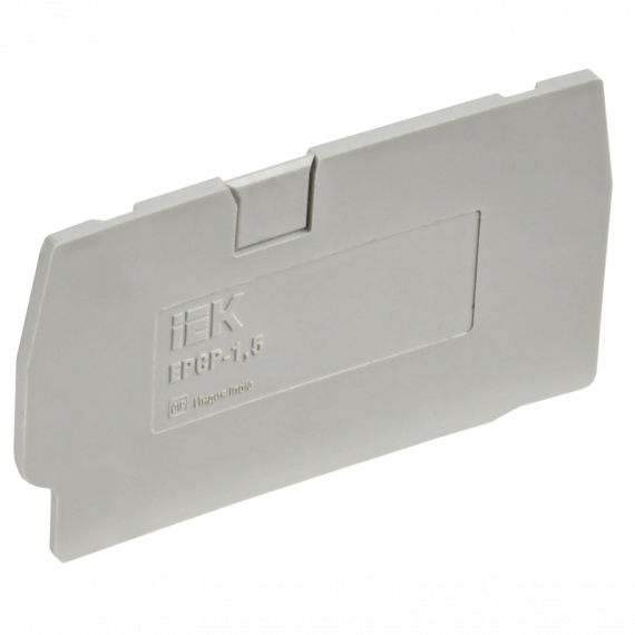 Фотография товара 'IEK YCT20-00-K03-001-ZGL Заглушка для CP 1,5мм2'