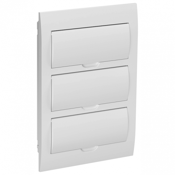 Фотография товара 'IEK MKP13-V-36-41-K01-G Корпус пластиковый ЩРВ-П-36 бел. дверь IP41'