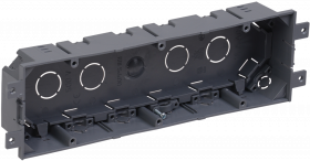 Фотография товара 'IEK Коробка приборная ONFLOOR, KNP-80-16-PA-7012'