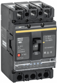 Фотография товара 'IEK Выключатель автоматический ВА88-32 3Р 125А 35кА MASTER с электронным расцепителем, SVA11-3-0125-02'