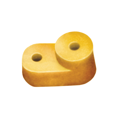 Фотография товара 'IEK YIS31 Угловой изолятор для "О" шины желтый'