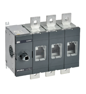 Фотография товара 'IEK KARAT Выключатель-разъединитель ВРК без рукоятки управления 3P 630А KA-VR10-3-0630'